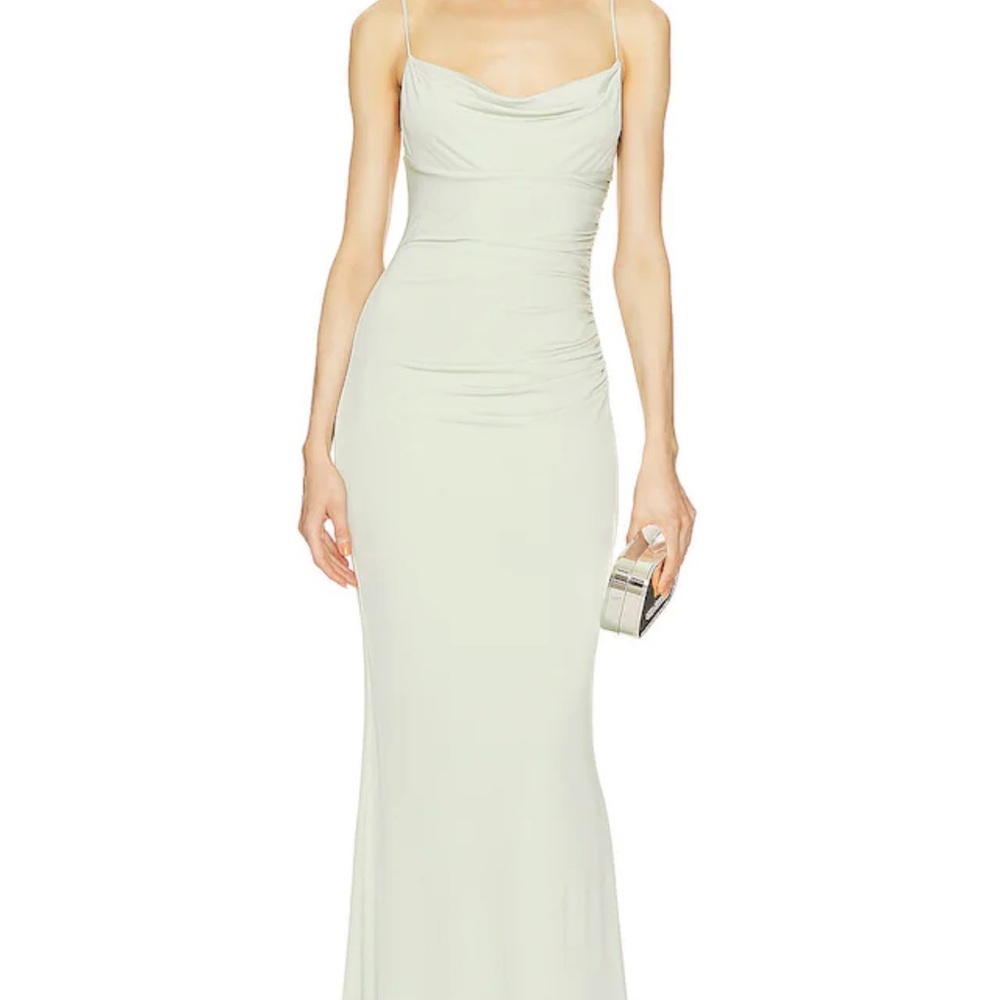 Katie May Sage Green Gown